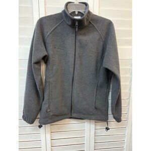 Women’s Columbia Grey Zipper Fleece Size Small